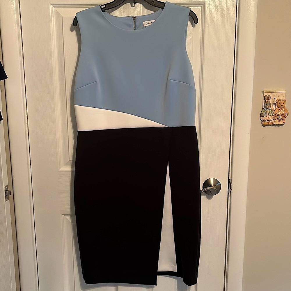 Gorgeous Calvin Klein Dress with cardigan